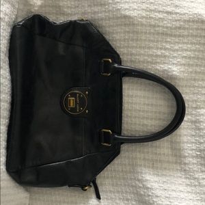 Elliot Lucca black leather handbag